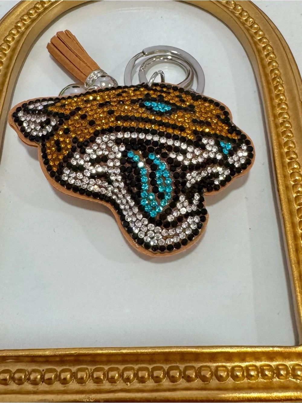 New Crystal Jaguar Keychain/Bag Chain